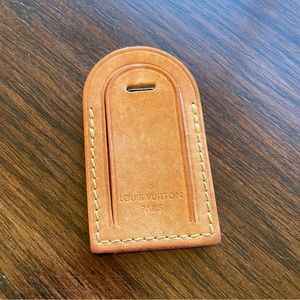 Louis Vuitton Vachetta Luggage Tag